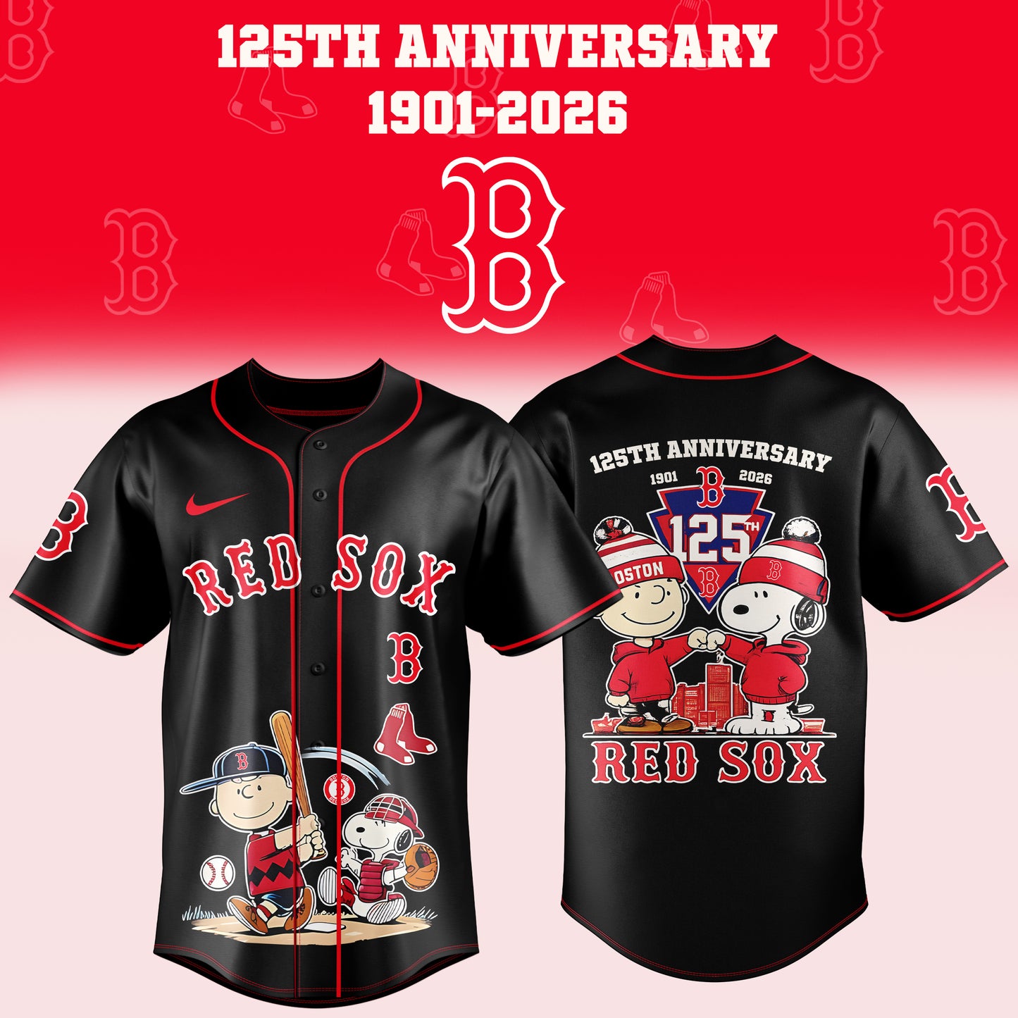 _ Red Sox 125th Anniversary Limited Jersey