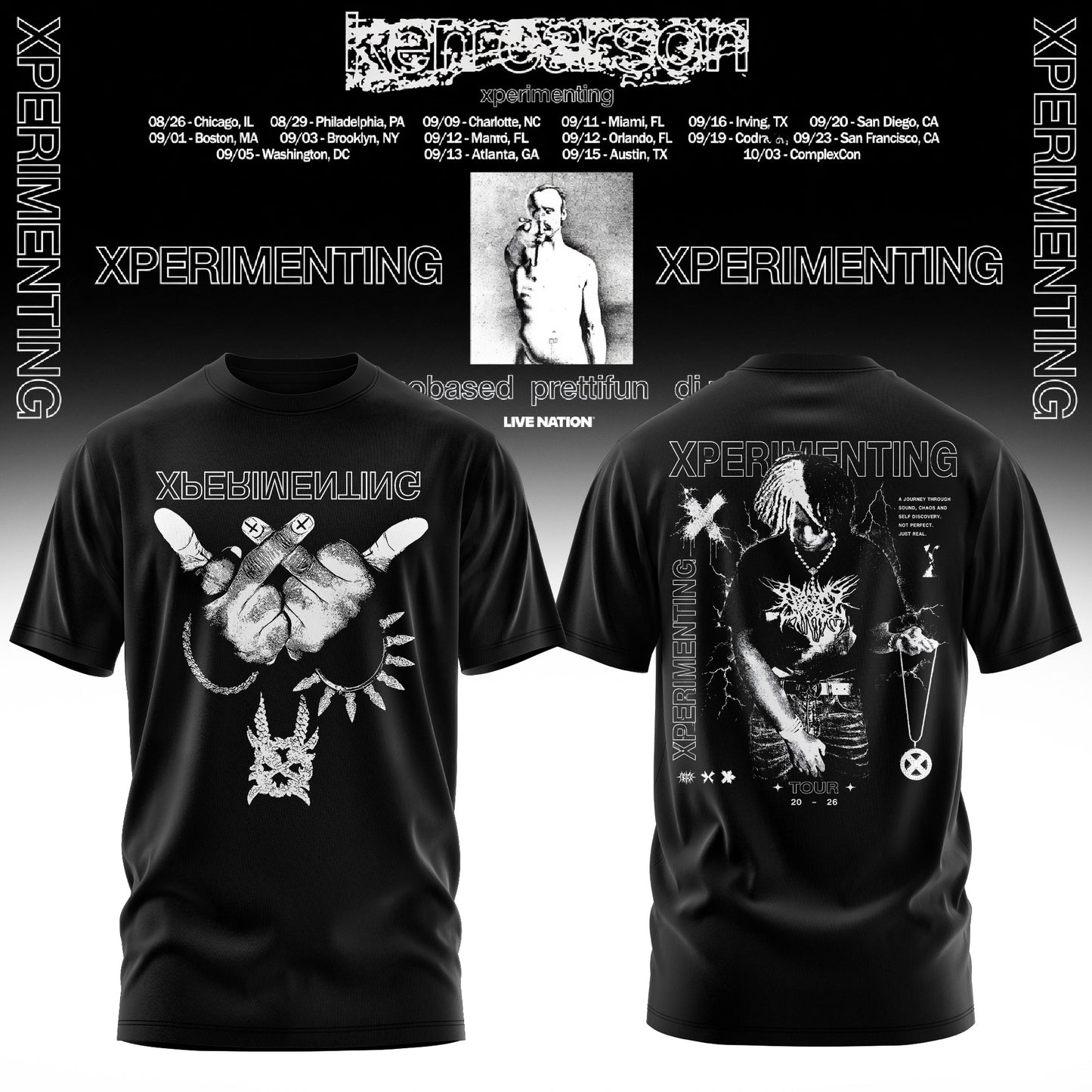 KEN CARSON – XPERIMENTING COLLECTION TEE