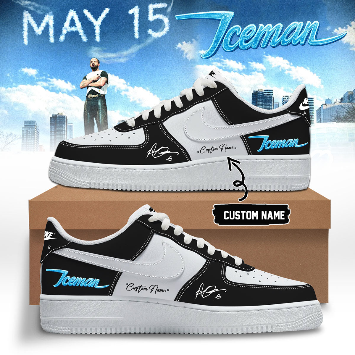 Drake Iceman Shoes 3