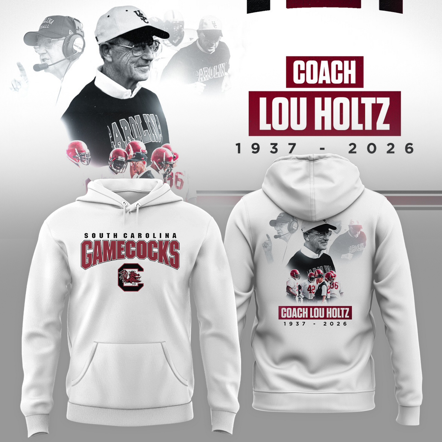 Remembering The Life And Legacy Of Lou Holtz Hoodie