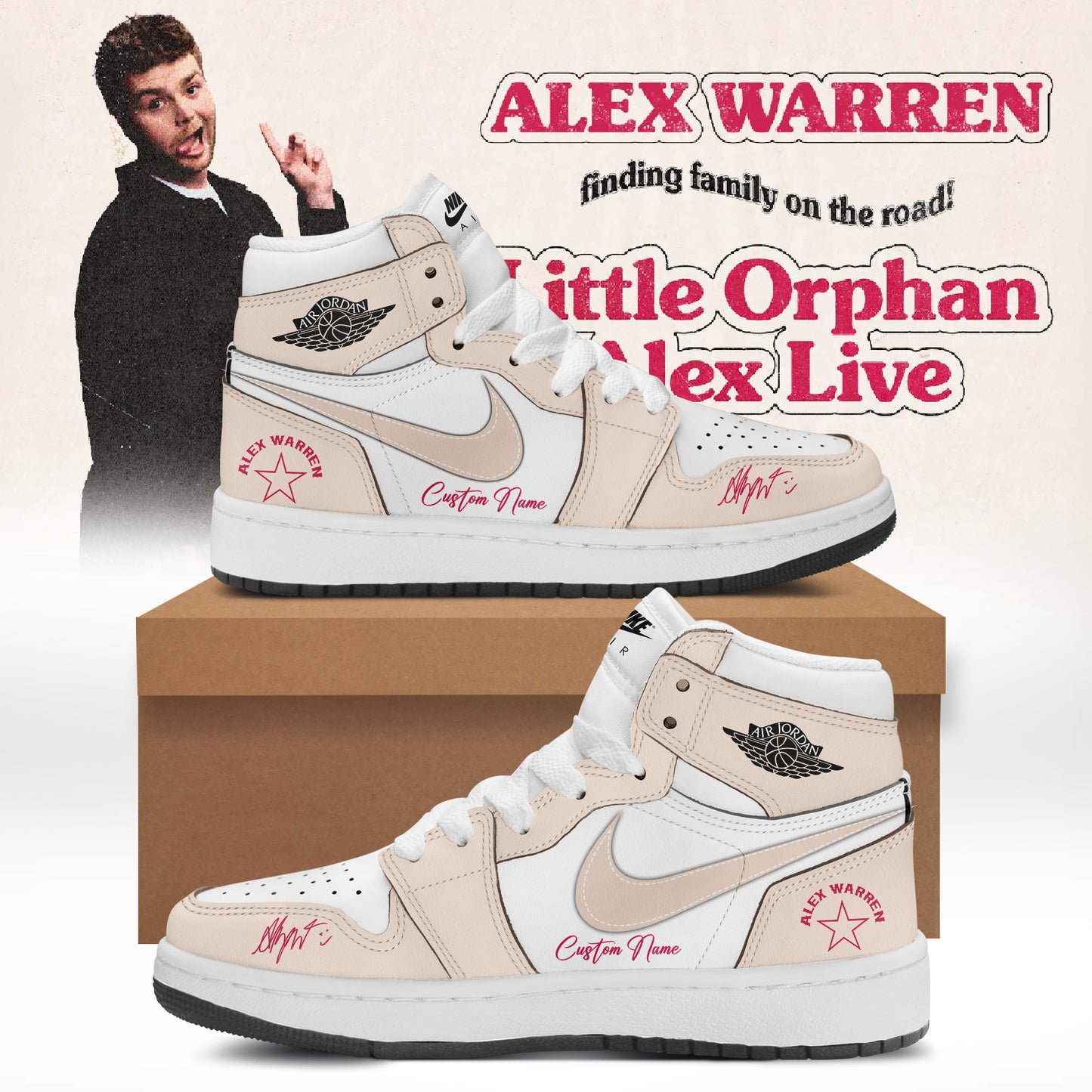 ,Alex Warren’s “Little Orphan Alex” Tour Jordan
