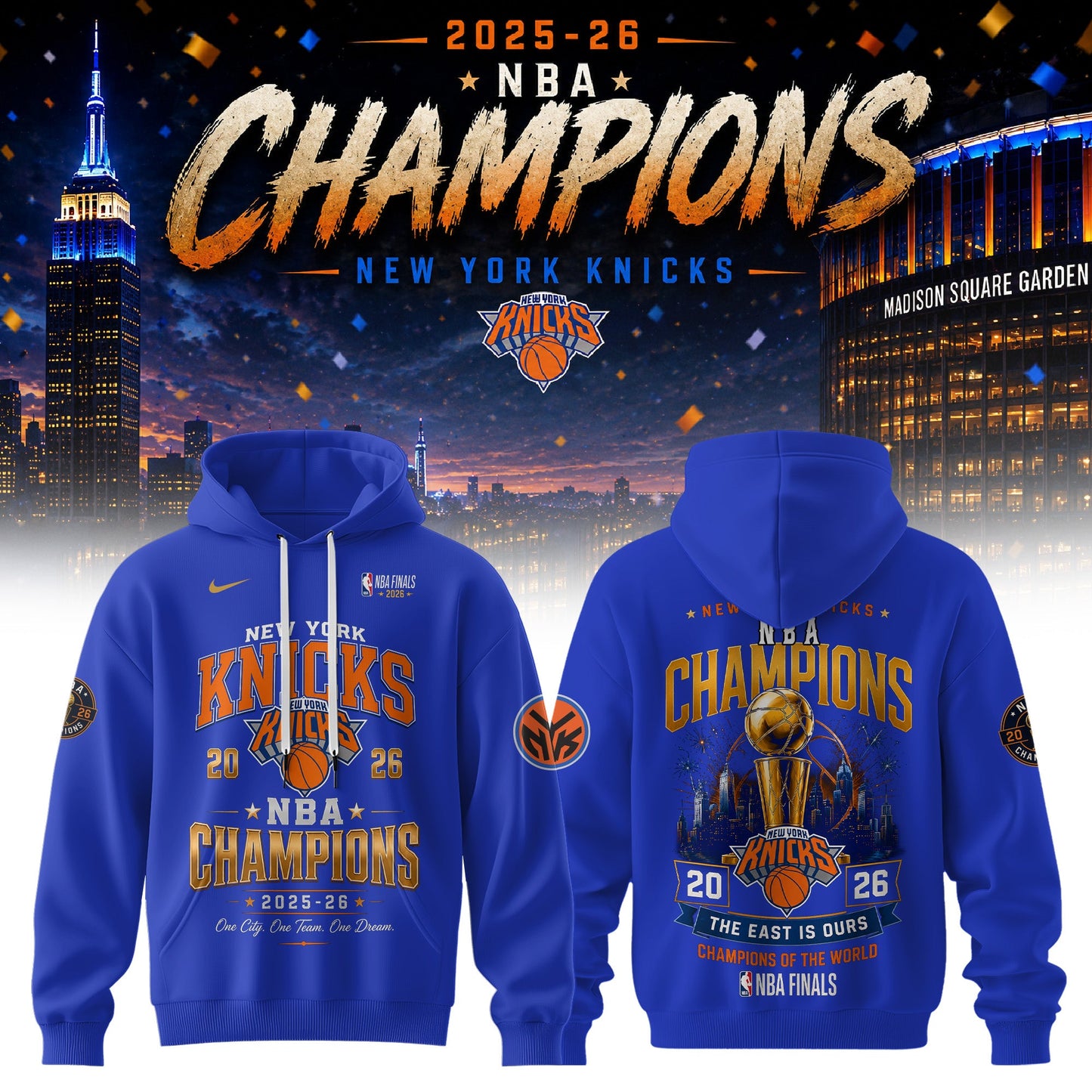 _New York Knick 2026 Champions Hoodie