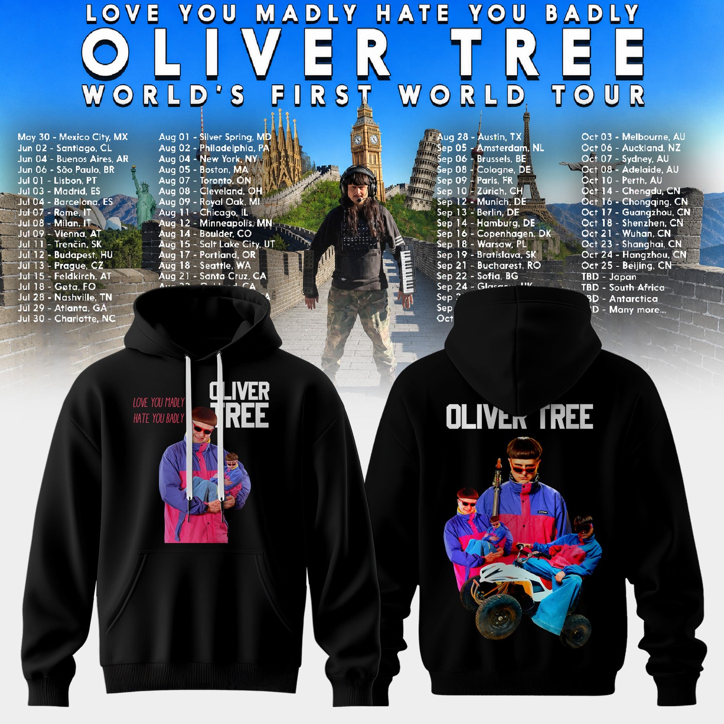 World Tour Chaos Hoodie