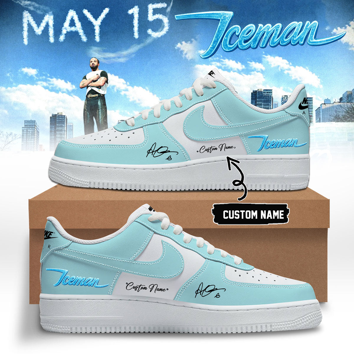 Drake Iceman Shoes 3
