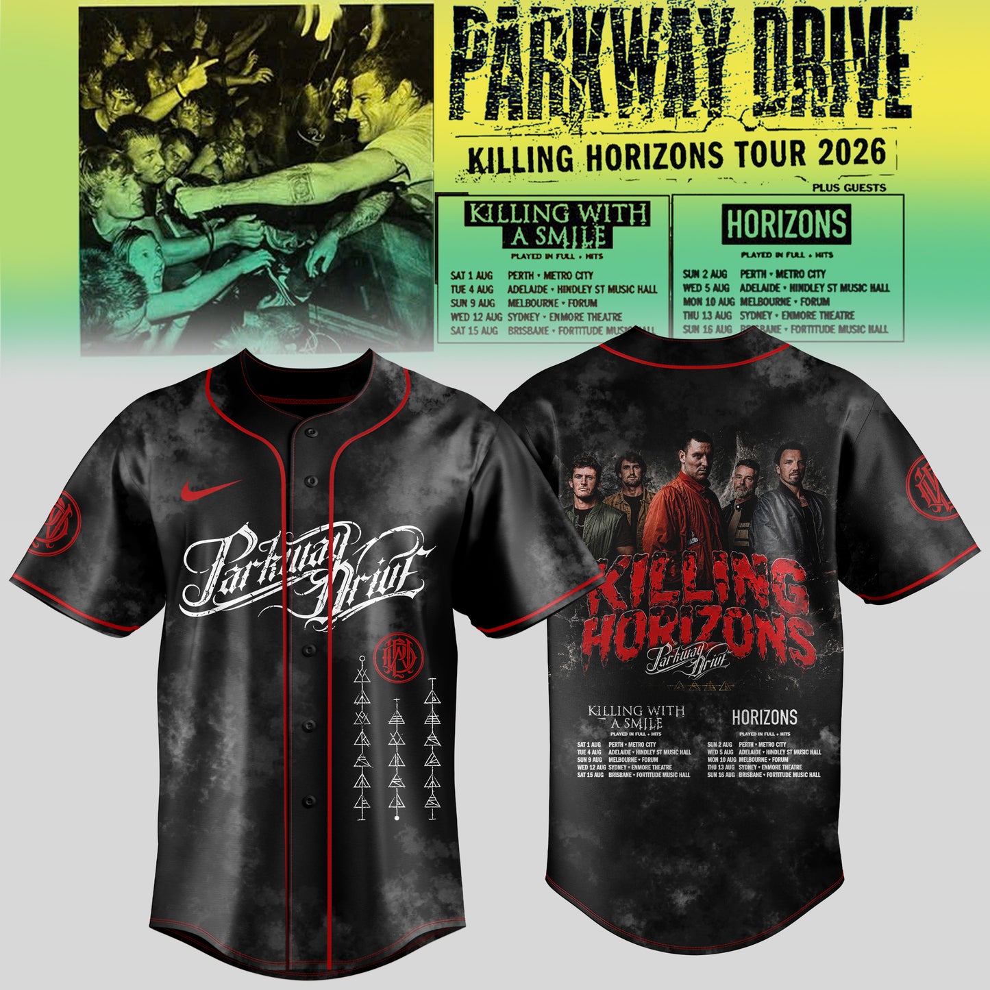 Parkway Drive Gold Edition Jersey