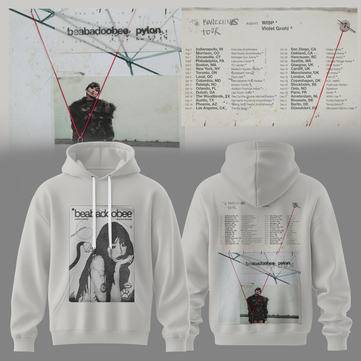 The Powerlines Tour 2026 Edition Hoodie