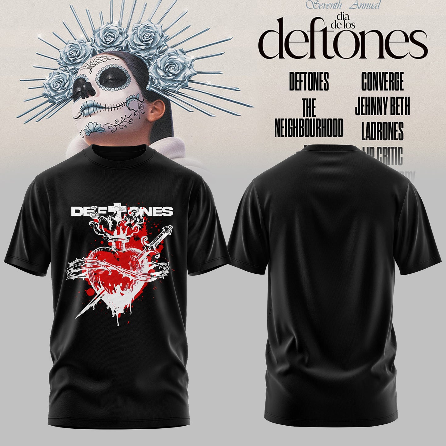Dia De Los Deftones 2026 T-shirt