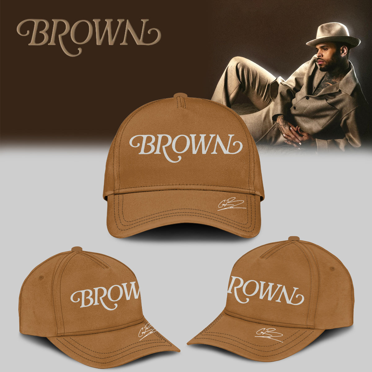 _.CHRIS BROWN’S BROWN ALBUM Jersey