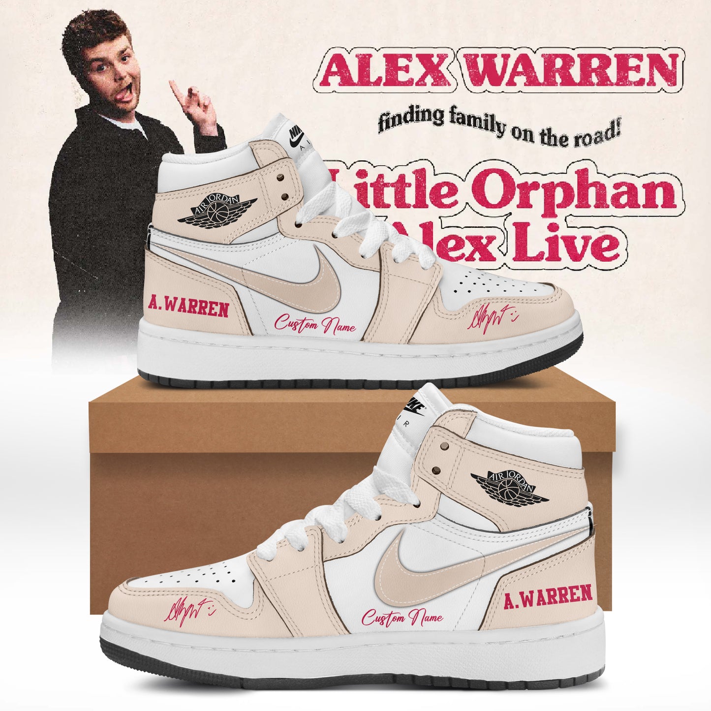 ,Alex Warren’s “Little Orphan Alex” Tour Jordan