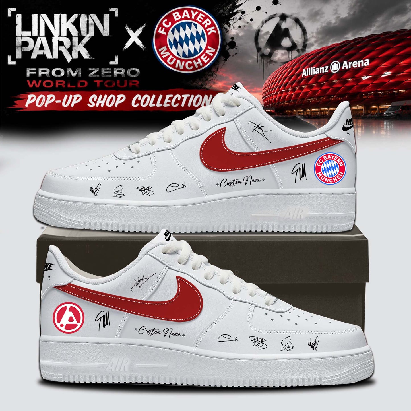 Linkin Park x FC Bayern München Shoes 13