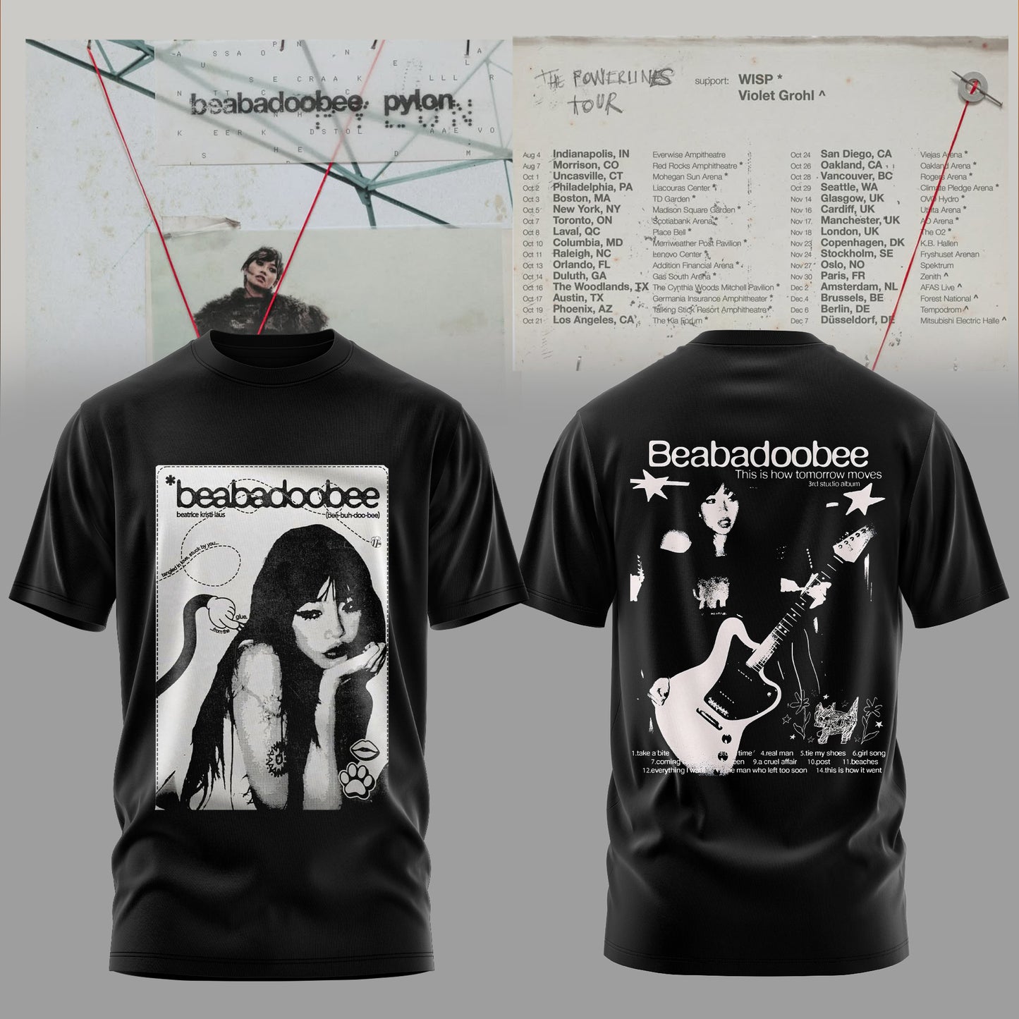 The Powerlines Tour 2026 Edition Tee