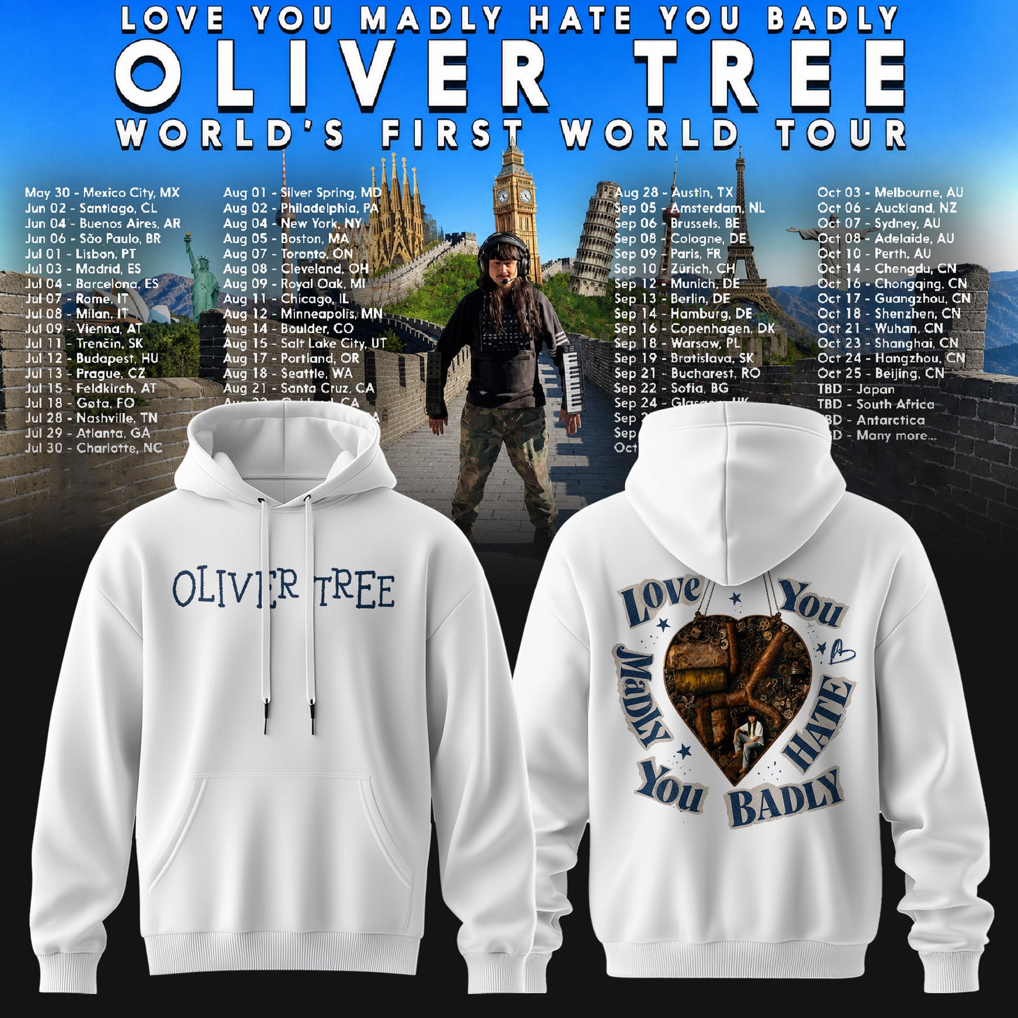 World Tour Chaos Hoodie