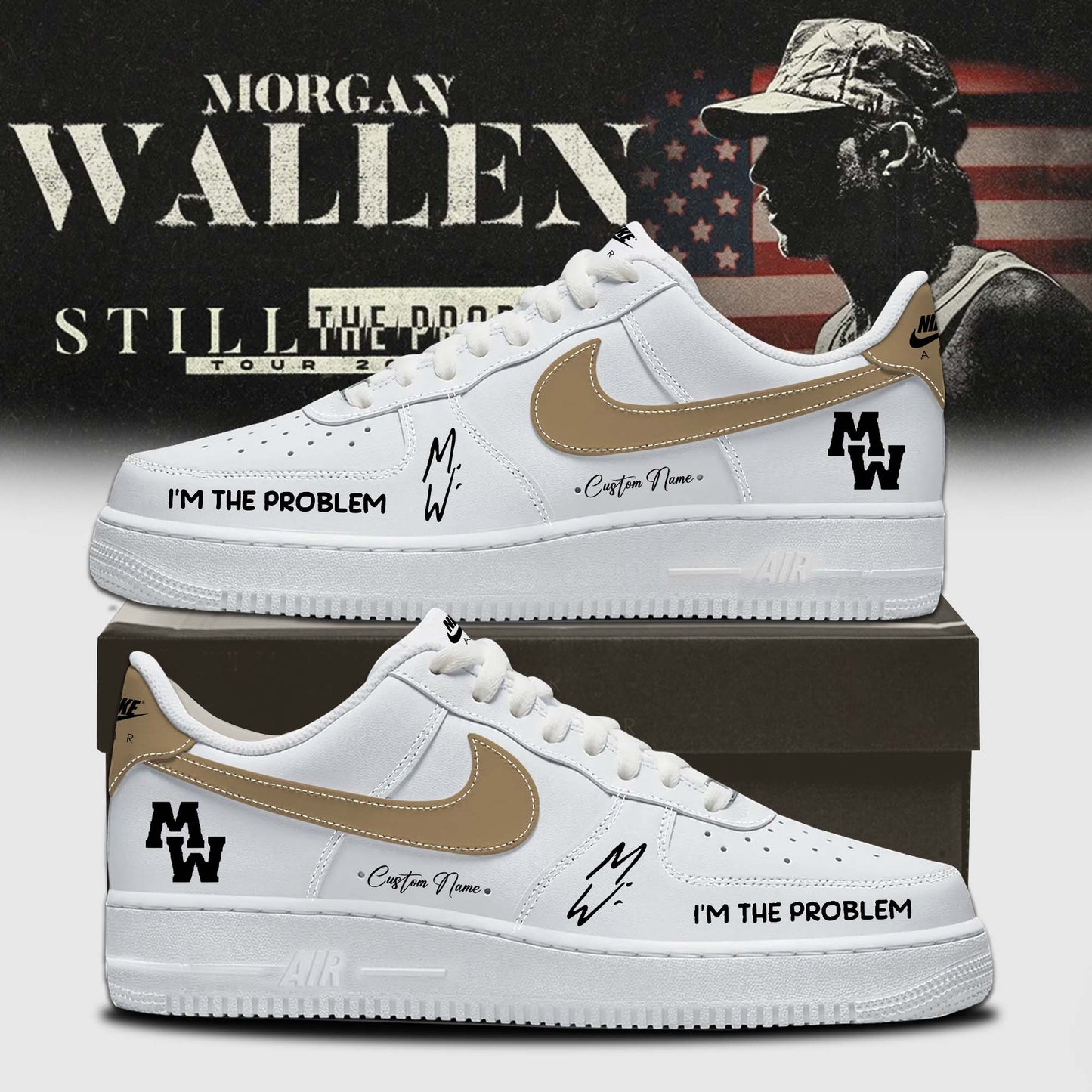 _,Morgan Wallen Still The Problem Tour Shoes