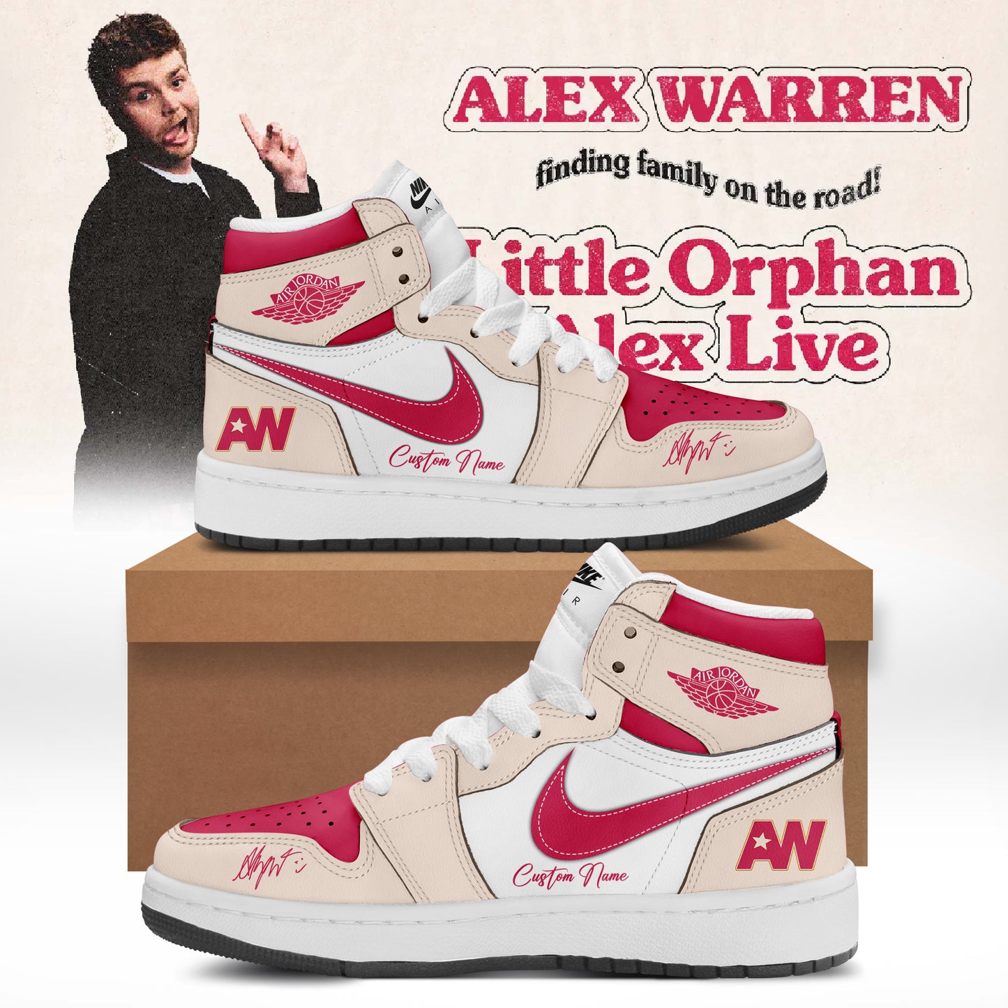 ,Alex Warren’s “Little Orphan Alex” Tour Jordan
