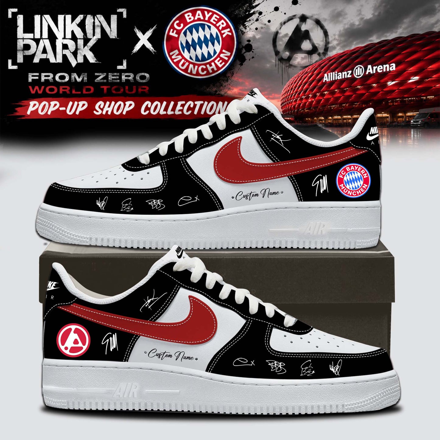 Linkin Park x FC Bayern München Shoes 14