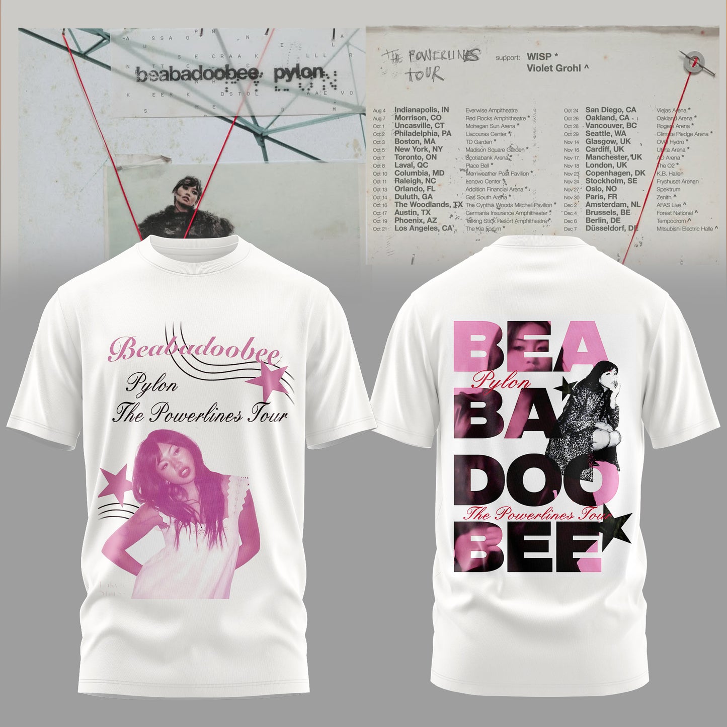 The Powerlines Tour 2026 Edition Tee