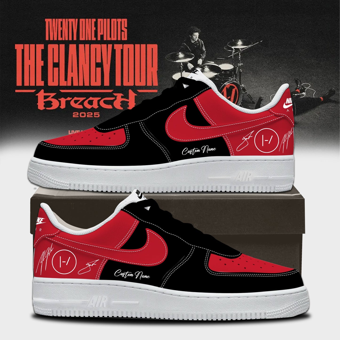.Twenty One Pilots The Clancy Tour: Breach Shoes 4