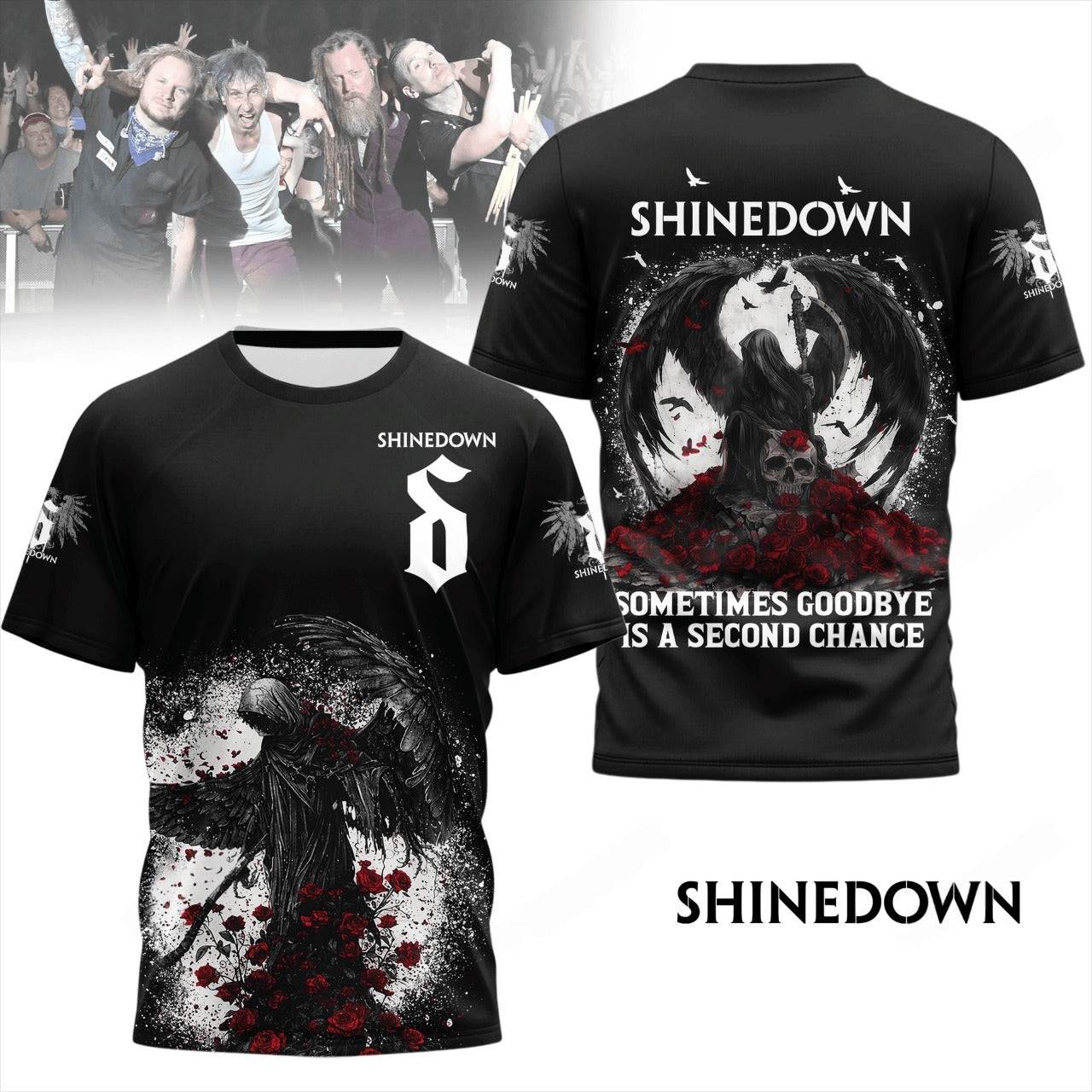 SDLover Sometimes Goodbye Is A Second Chance Tour Premium T-Shirt