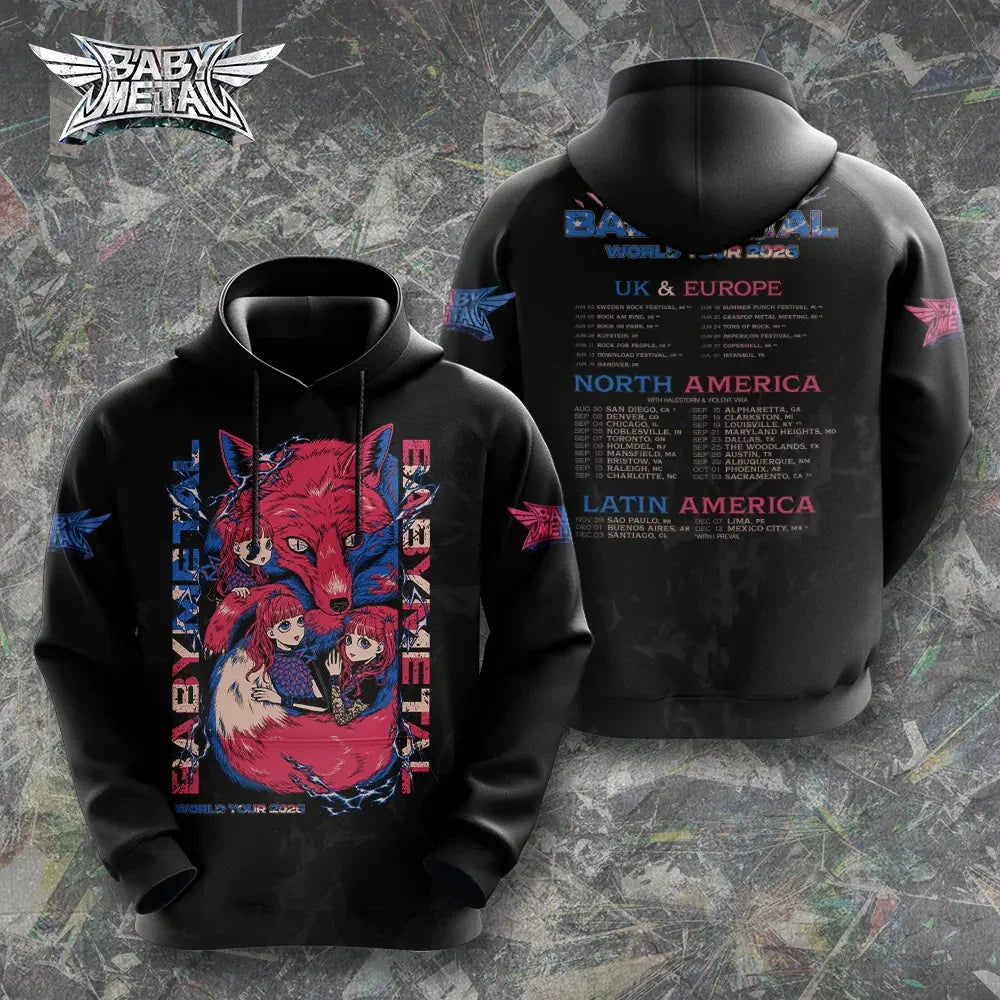 Baby Metal 2026 Tour Merch