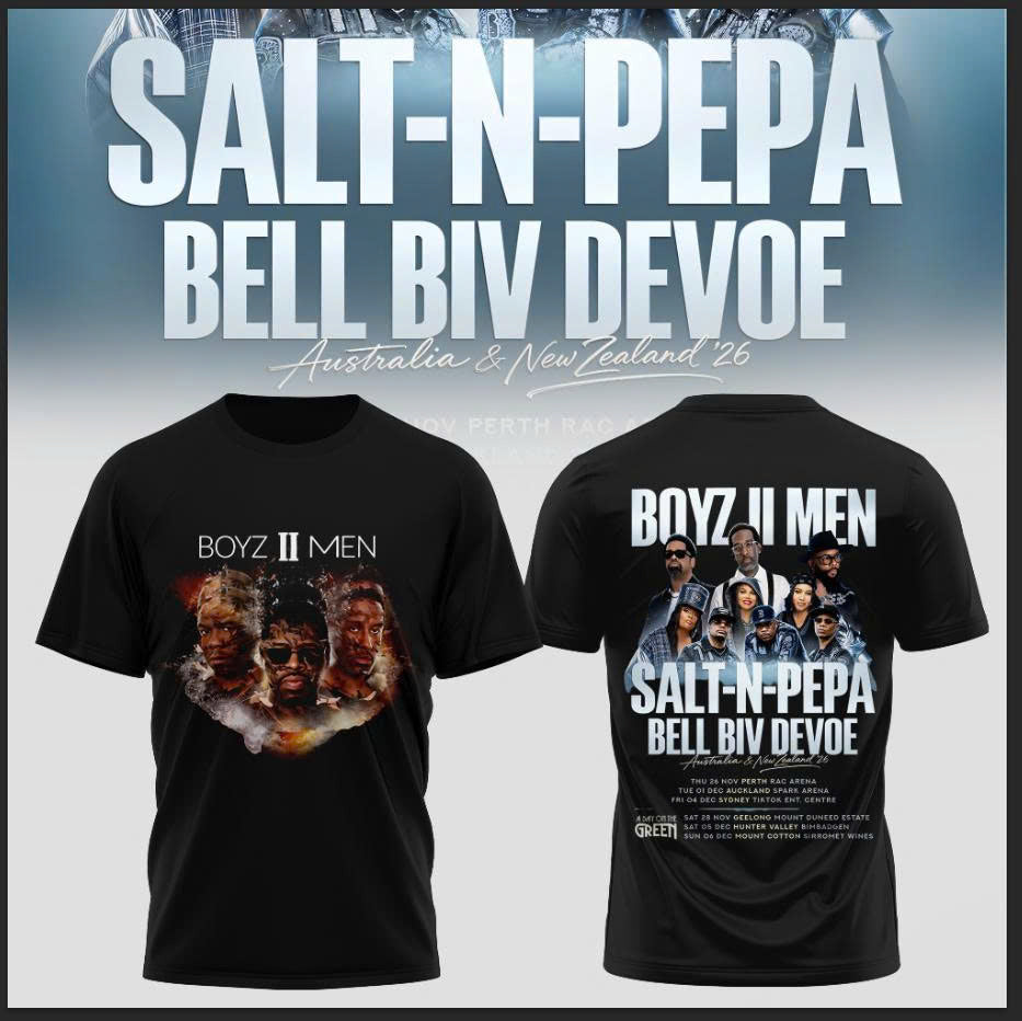SALT-N-PEPA • BOYZ II MEN • BELL BIV DEVOE COLLECTION TEE