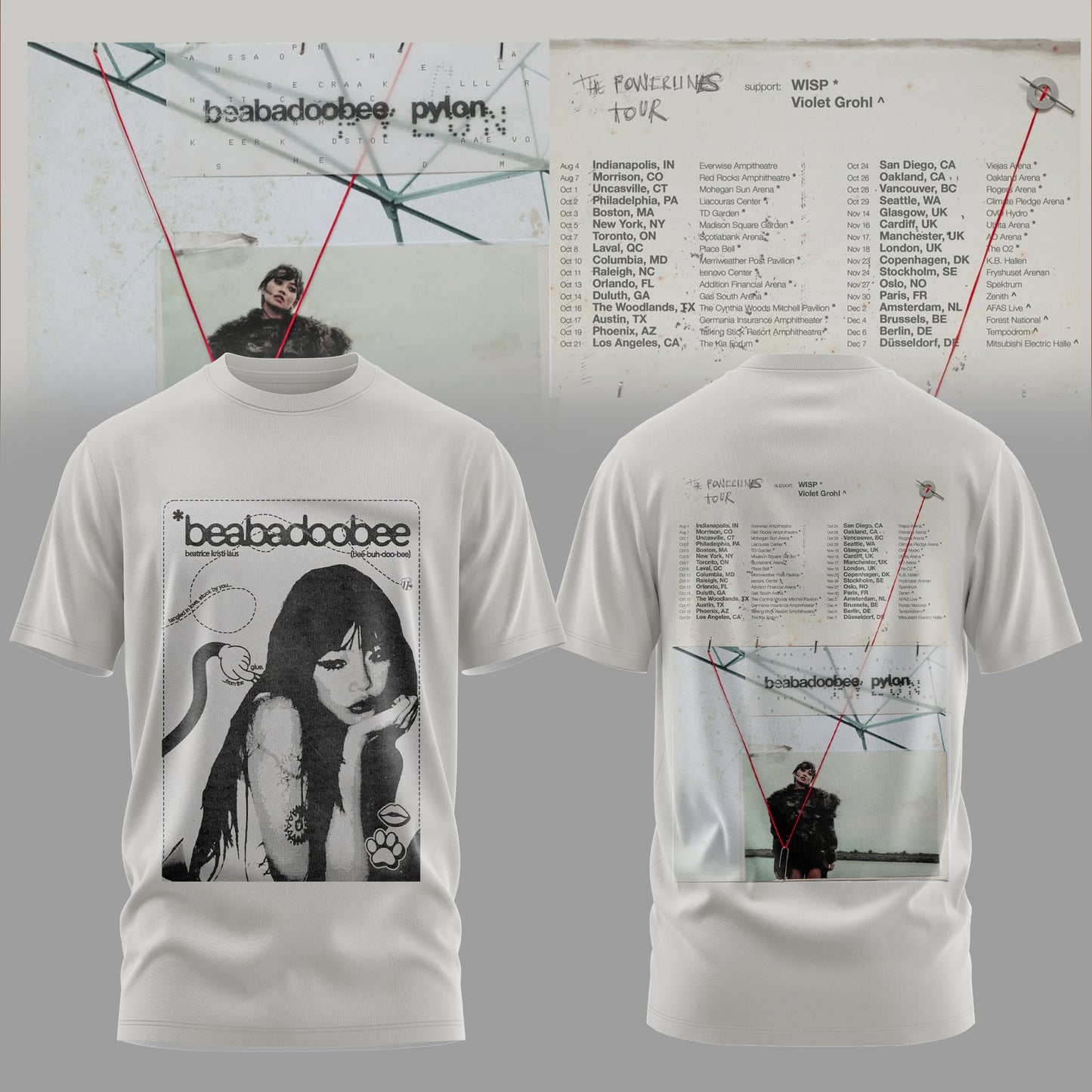 The Powerlines Tour 2026 Edition Tee