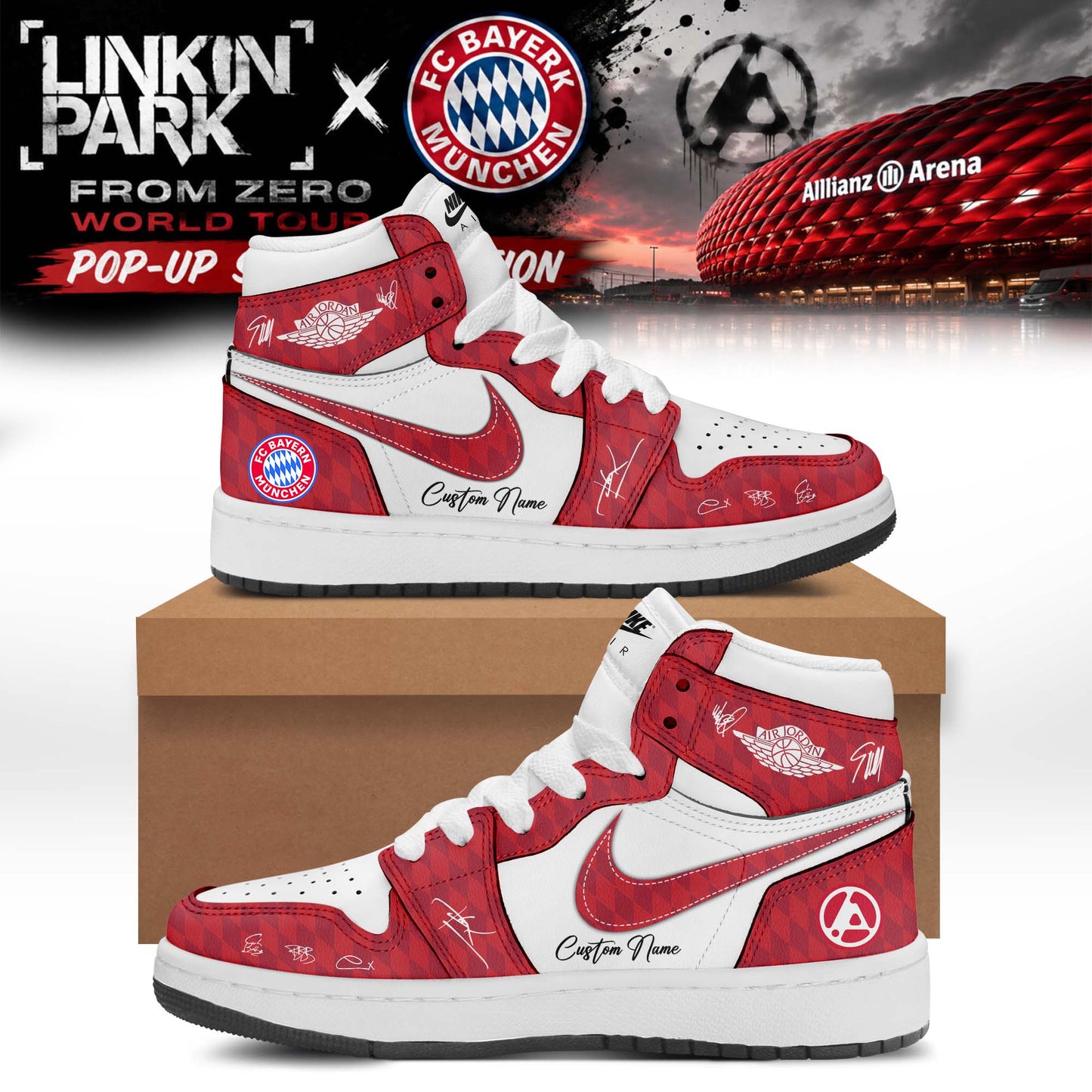 Linkin Park x FC Bayern München Shoes 11