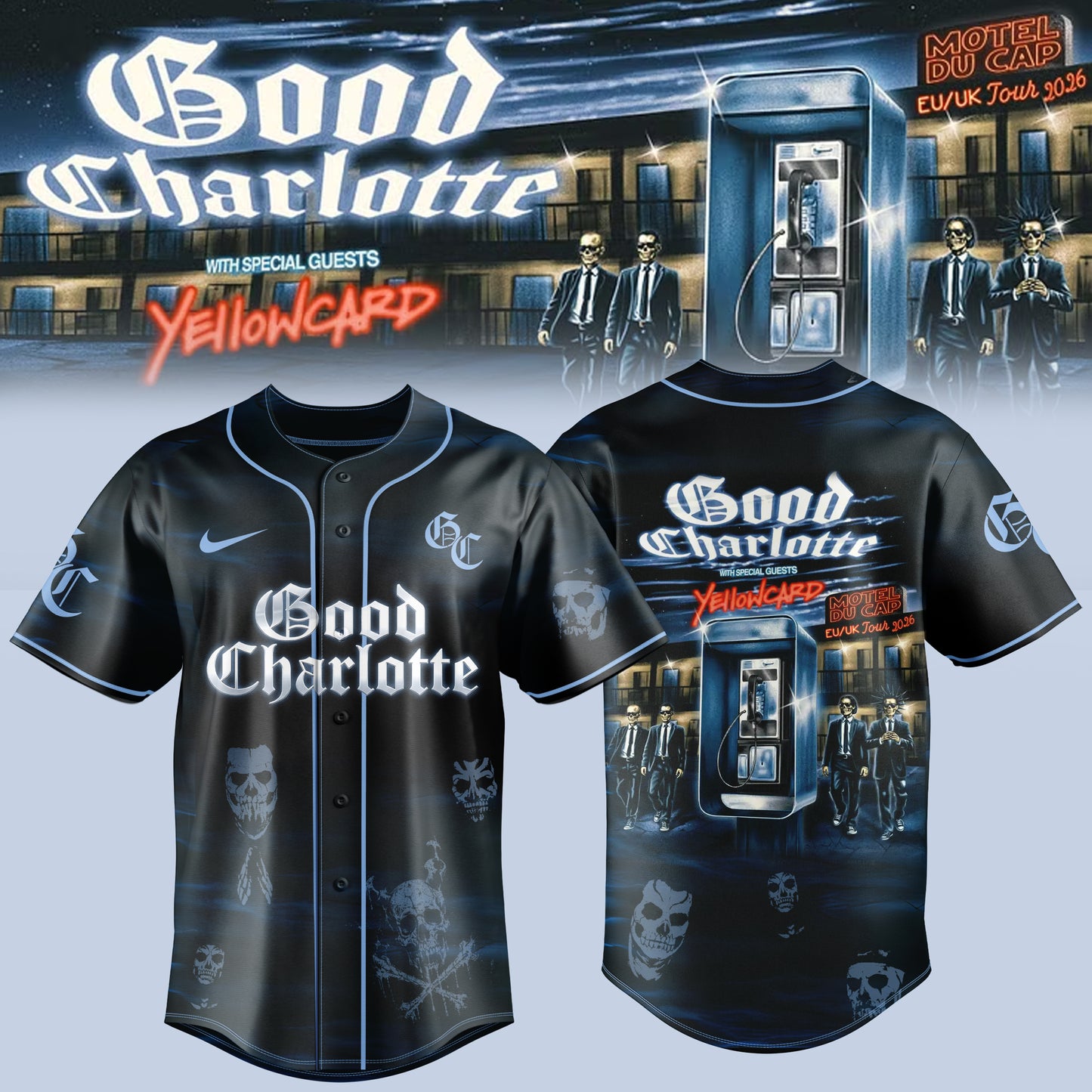 _ Motel Du Cap Midnight Black Jersey