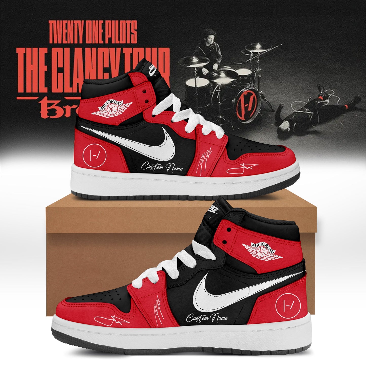 .Twenty One Pilots The Clancy Tour: Breach Shoes 3