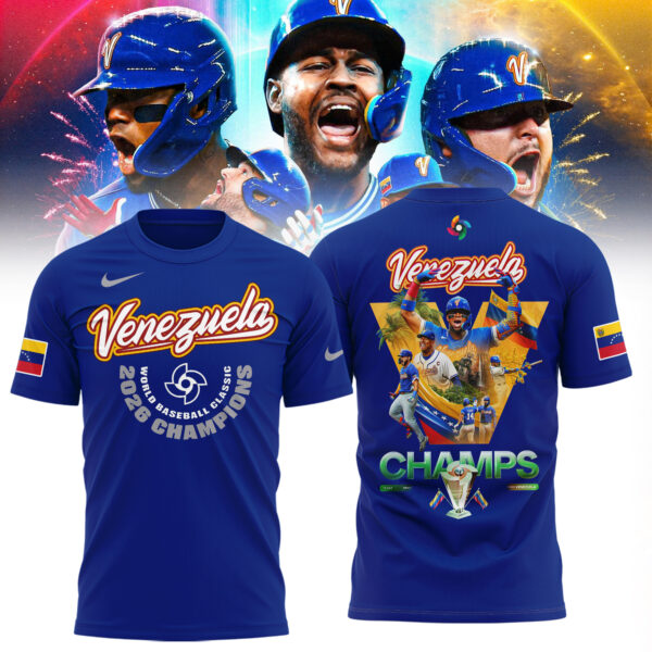 Team Venezuela 2026 World Baseball Classic Champions Limited Edition Shirt