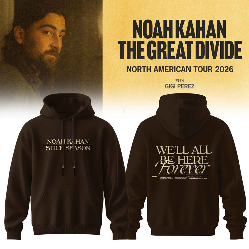Noah Kahan – The Great Divide Tour Merch Limited Hoodie