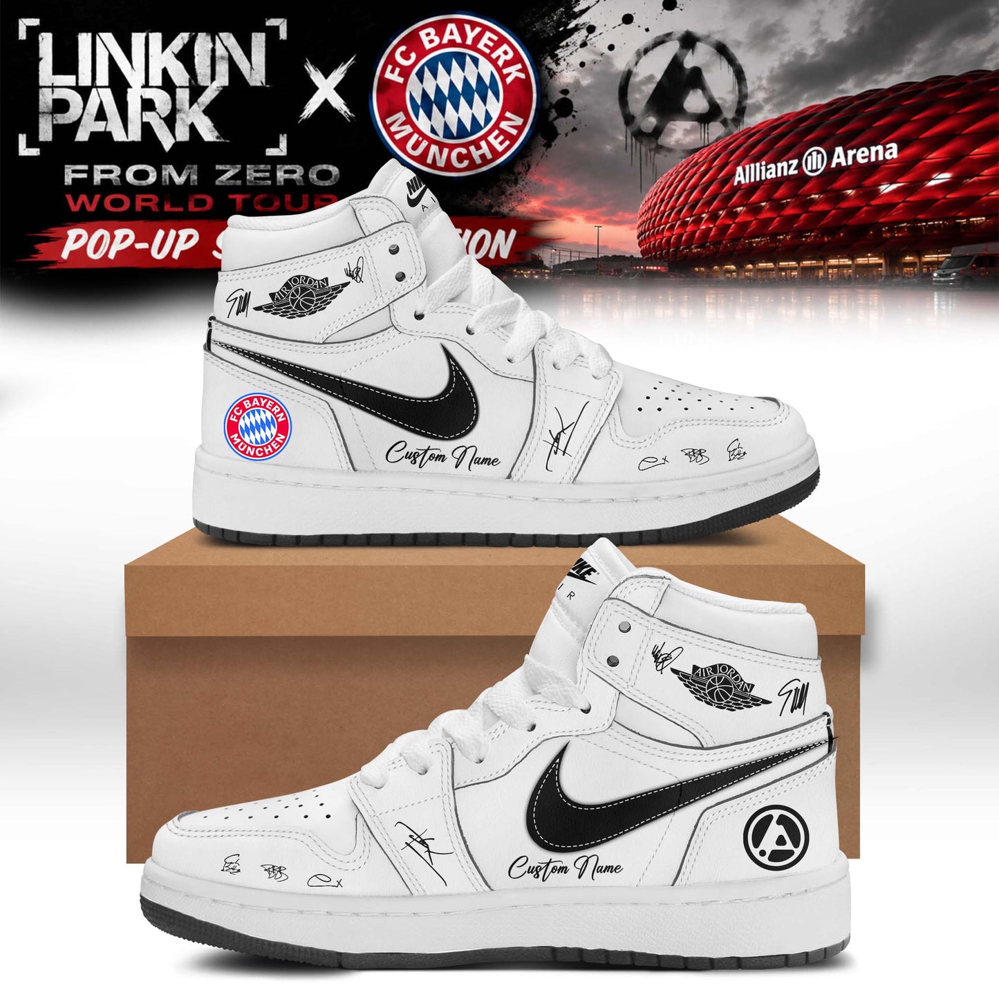 Linkin Park x FC Bayern München Shoes 16
