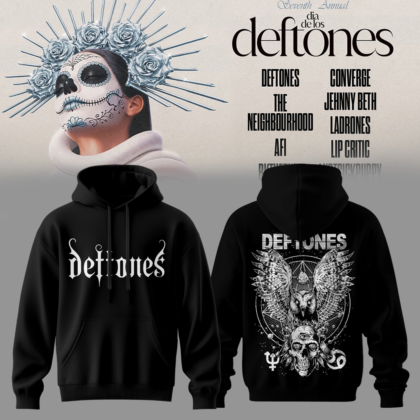 Dia De Los Deftones 2026 Hoodie