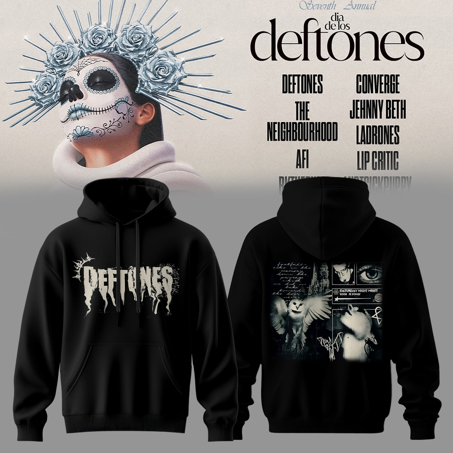 Dia De Los Deftones 2026 Hoodie