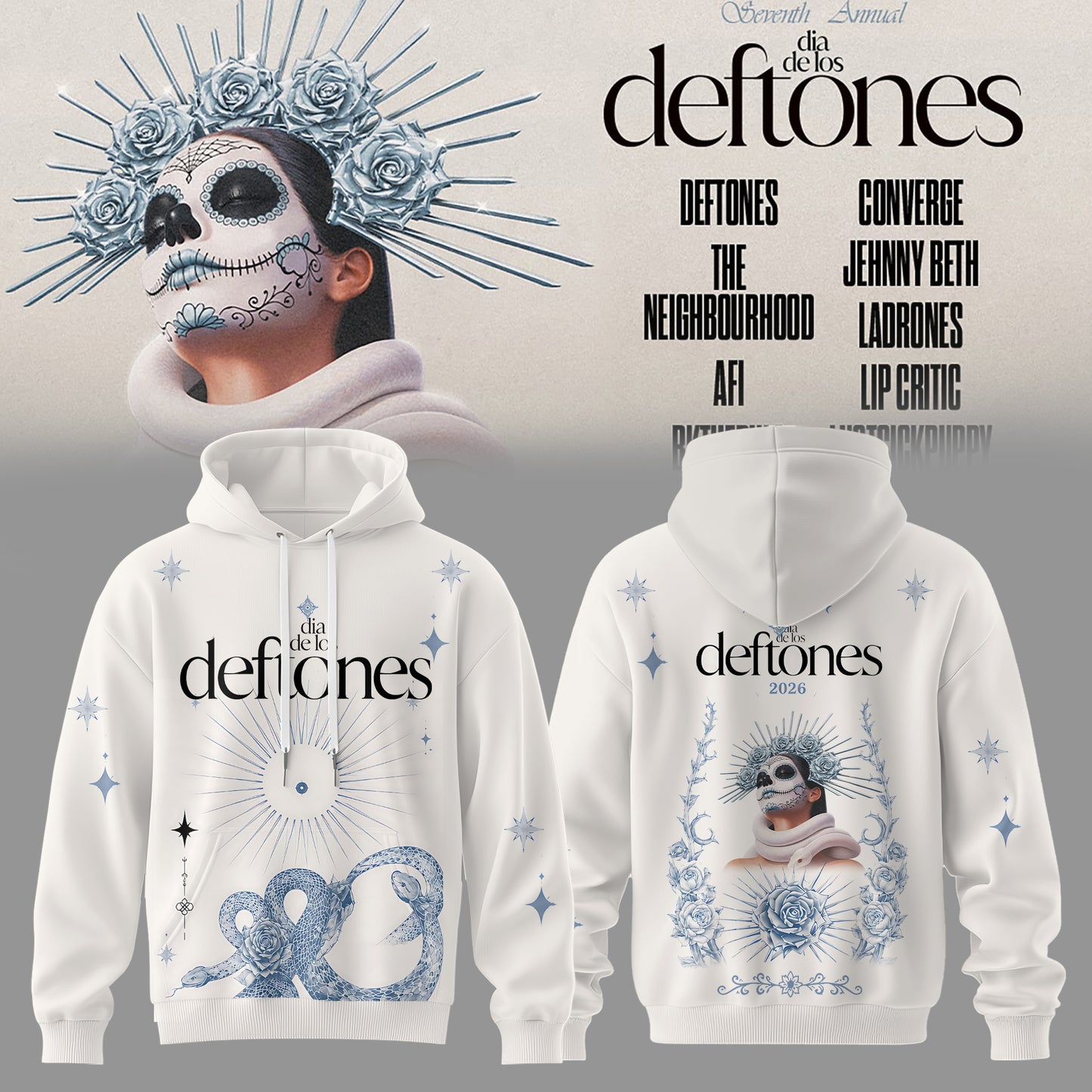 Dia De Los Deftones 2026 Hoodie