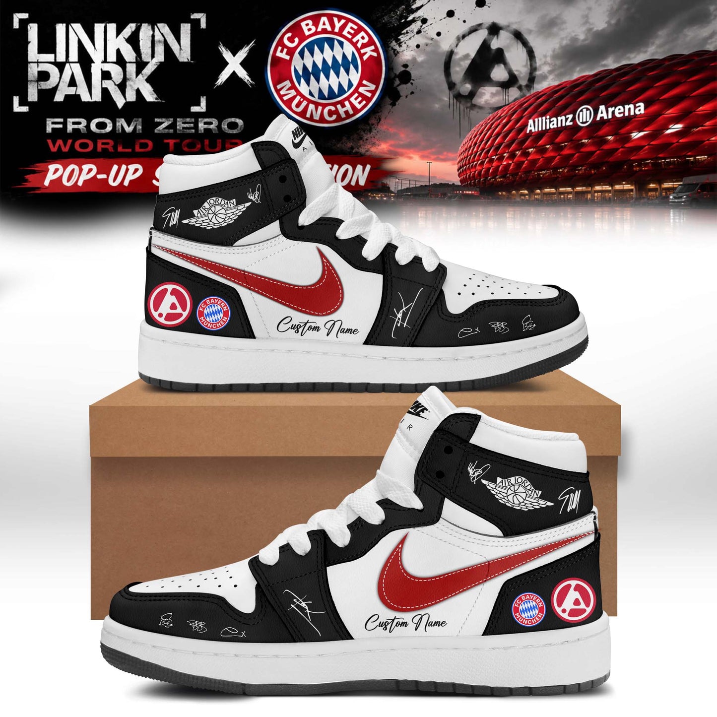 Linkin Park x FC Bayern München Shoes 23