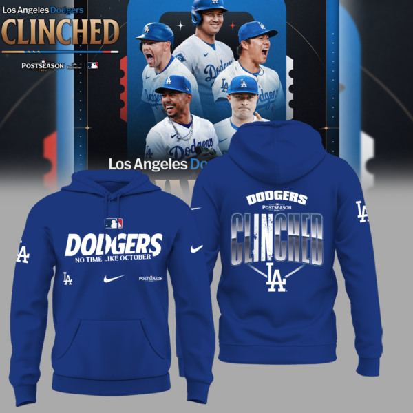 Limited Edition Los Angeles Dodgers Clinched Postseason 2026 Hoodie