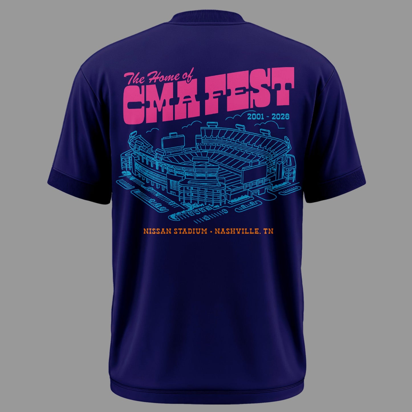 Limited Edition CMA FEST Nissan Stadium Tshirt 2026
