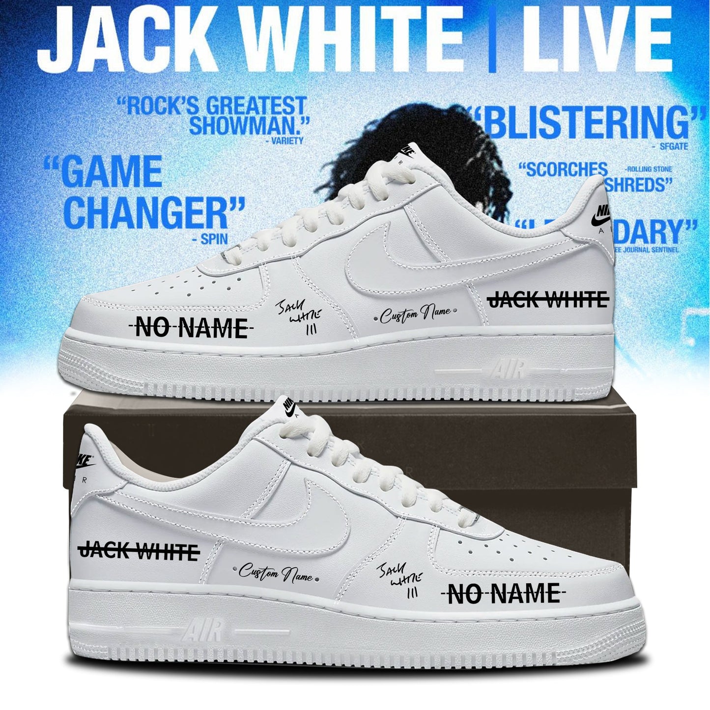 .Jack White Live 2026 Shoes