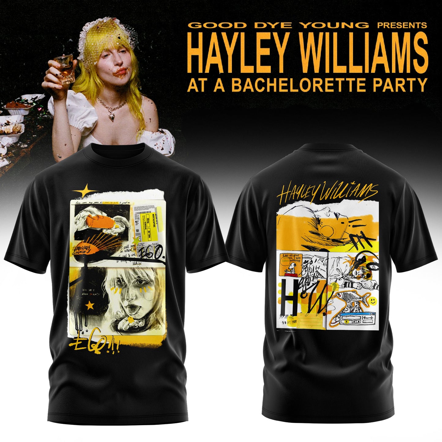 Hayley Williams At A Bachelorette Party Limited Tshirt