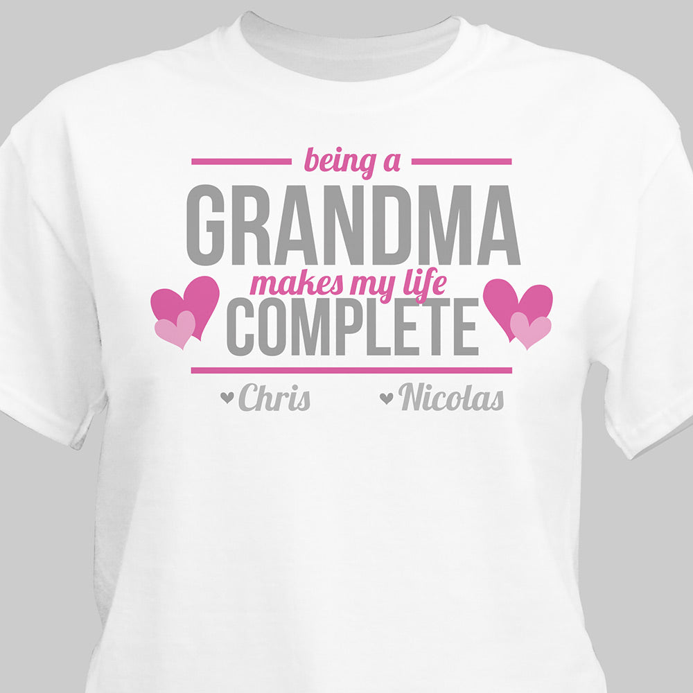 Personalized Mama Established T-Shirt
