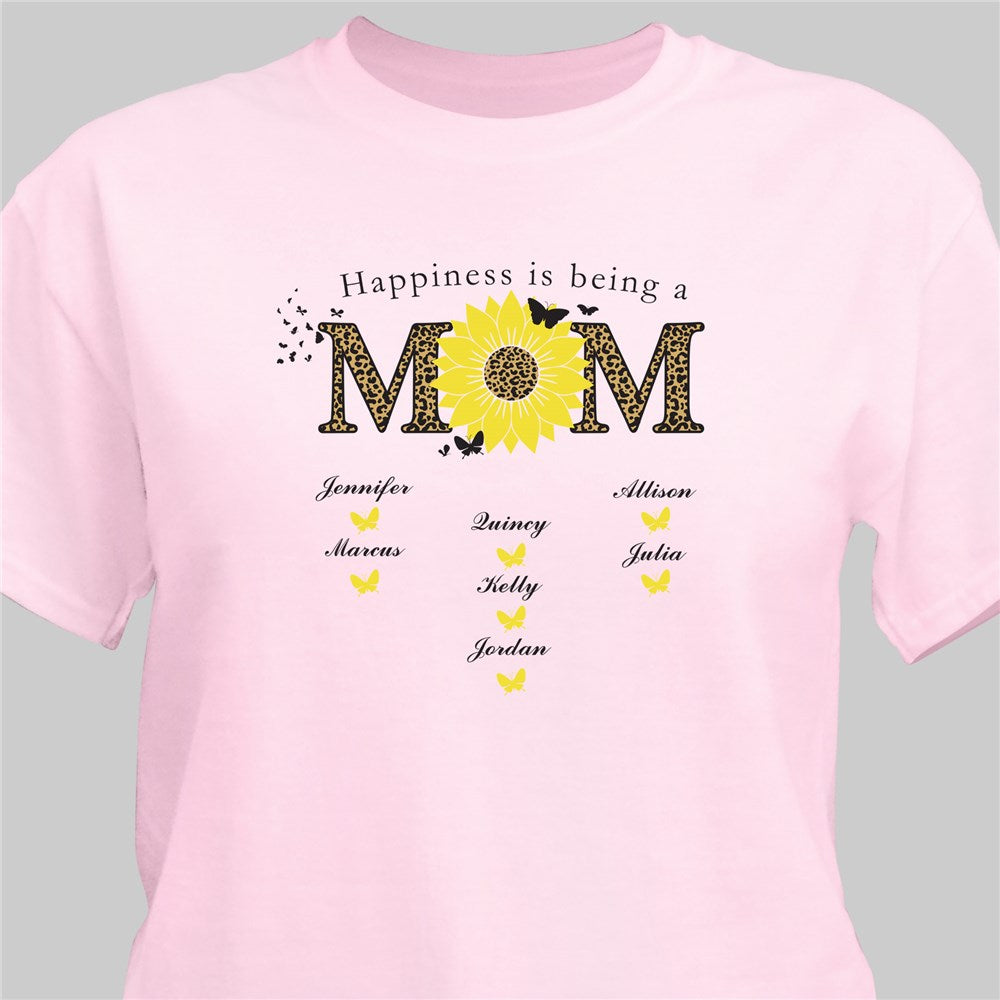 Personalized Mama Established T-Shirt