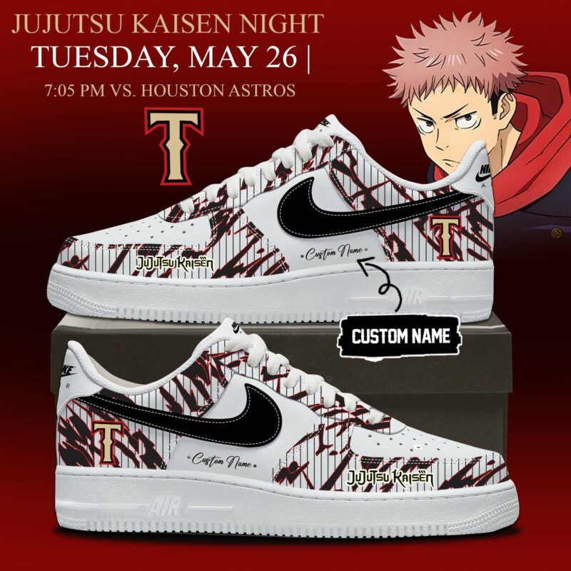 _,,,Texas Rangers x Jujutsu Kaisen 2026 AF1 Shoes