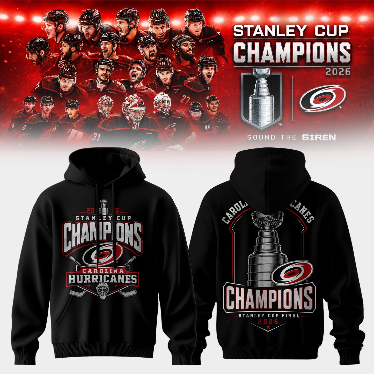 2026 Stanley Cup Champions Hoodie
