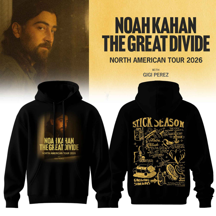 Noah Kahan – The Great Divide Tour Merch Limited Hoodie