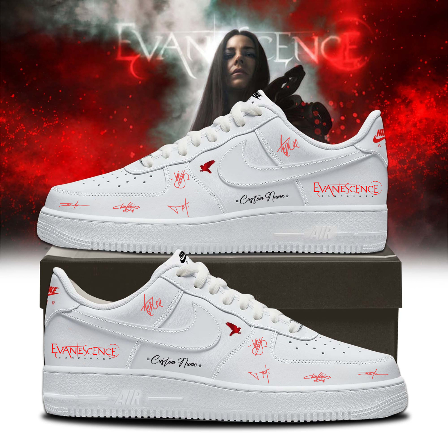 Evanescence “Sanctuary 2026 World Tour” Shoes