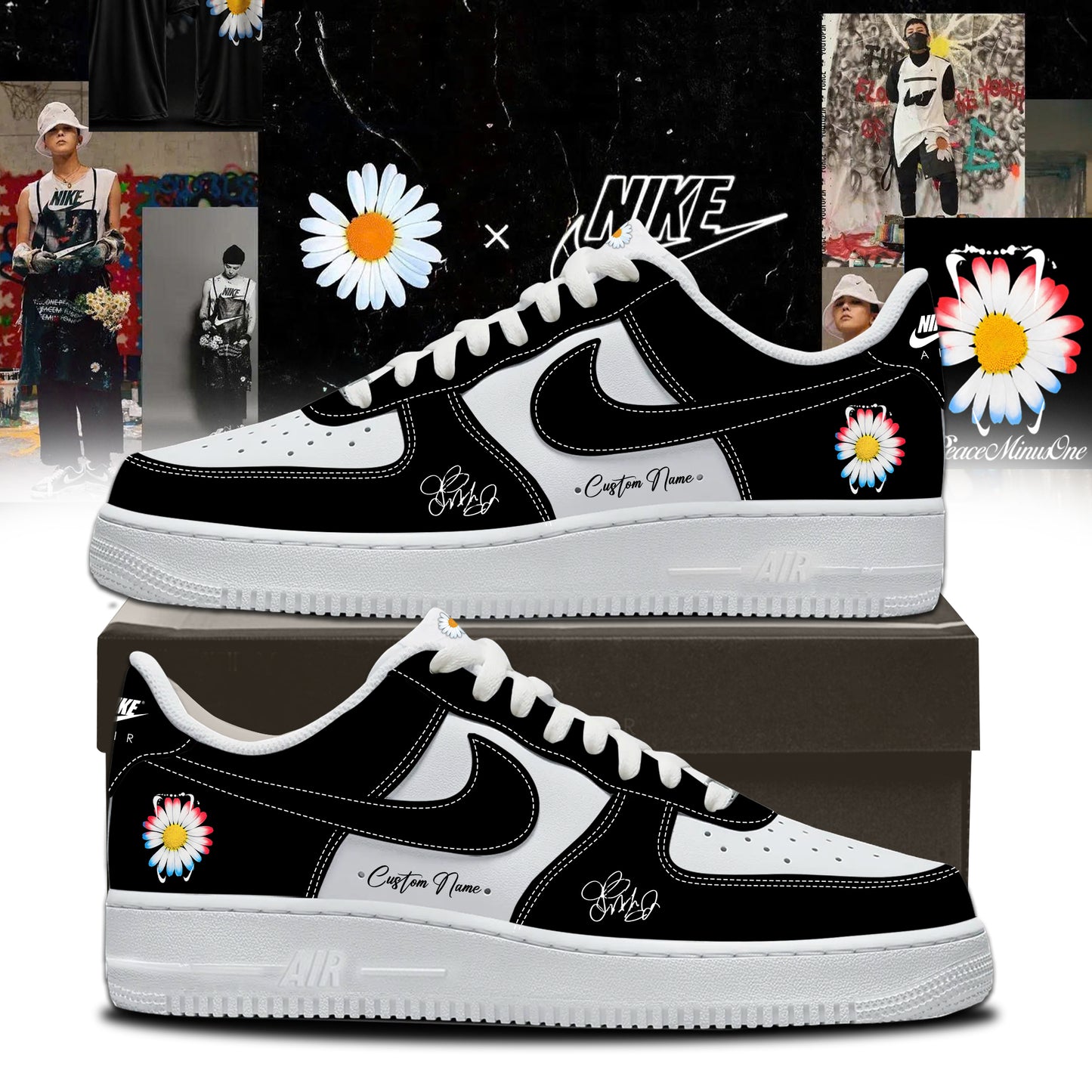..G-Dragon’s PEACEMINUSONE Shoes