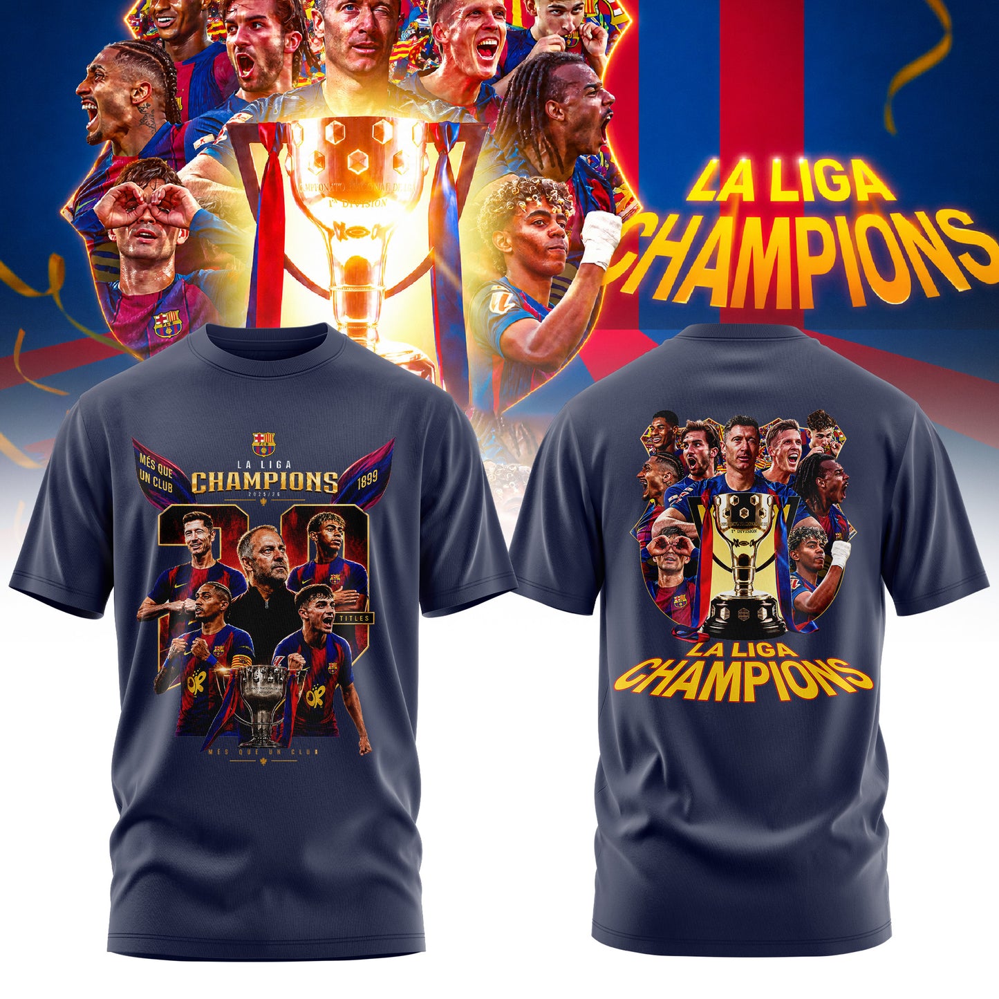 La Liga Champion 2026 T-shirt