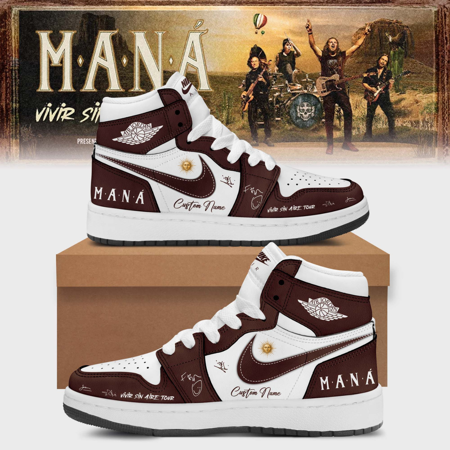 Maná “Vivir Sin Aire Tour” – Shoes