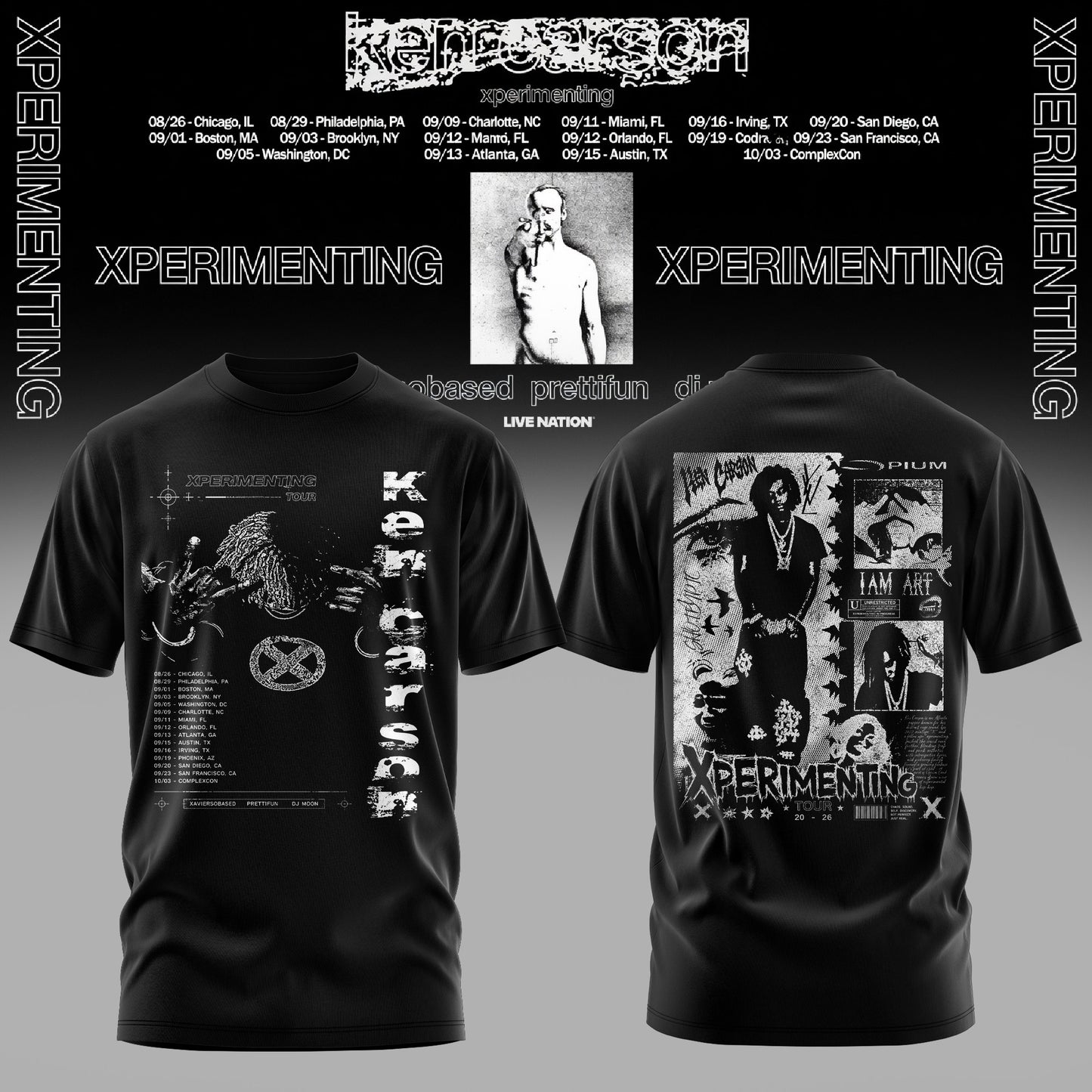 KEN CARSON – XPERIMENTING COLLECTION TEE