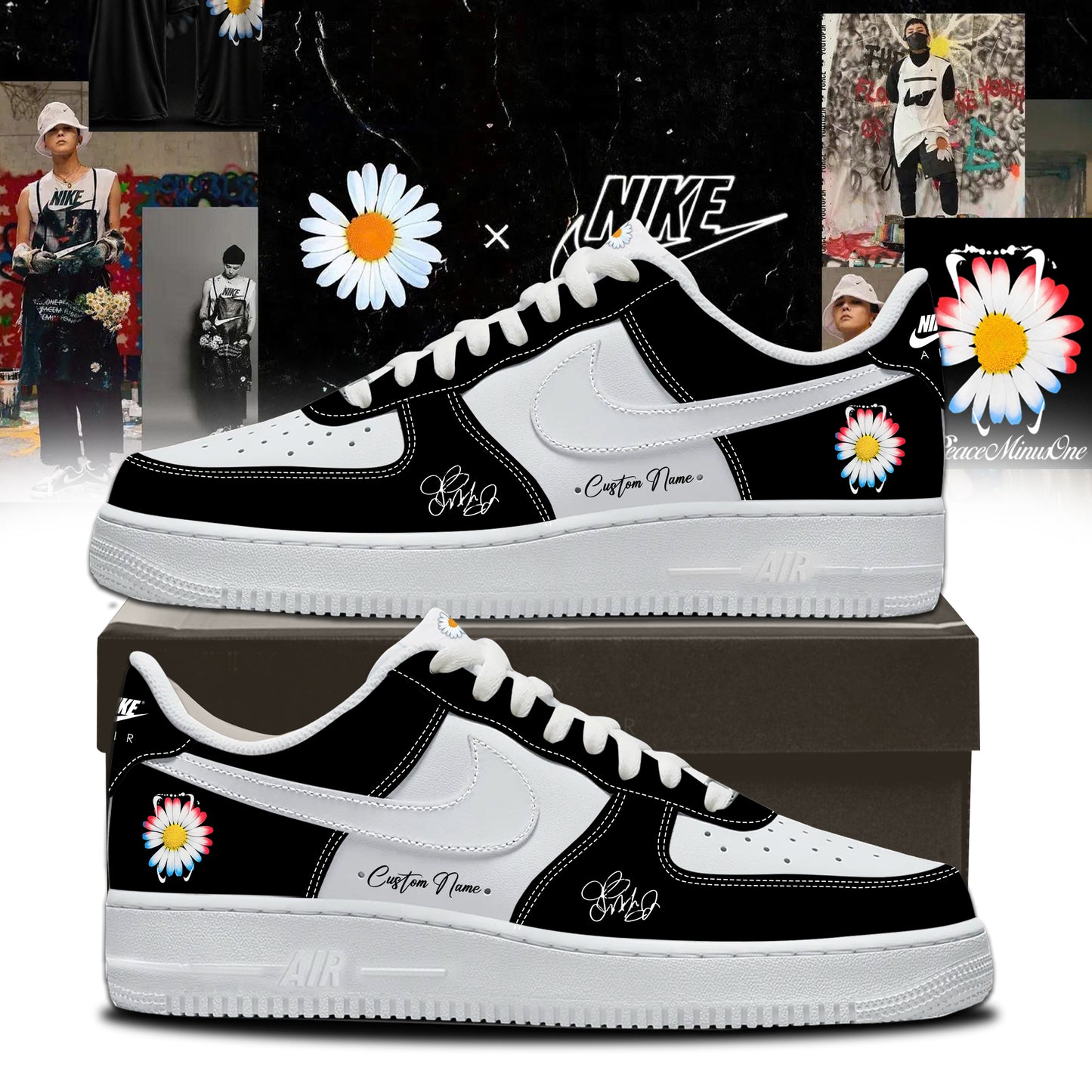 ..G-Dragon’s PEACEMINUSONE Shoes